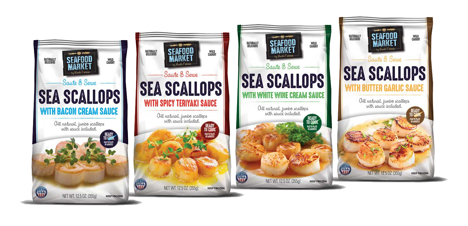 Seafood Market Scallops with Sauce